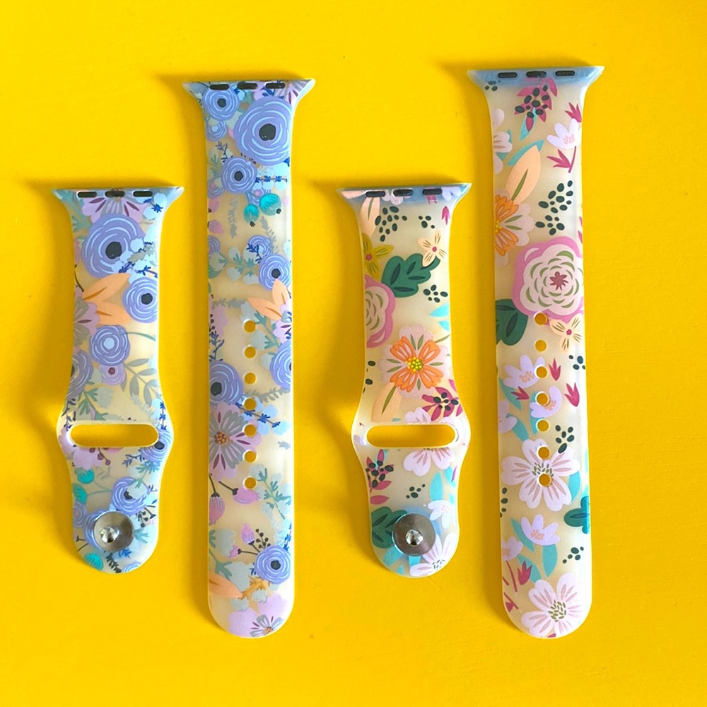 Floral Apple Watch bands